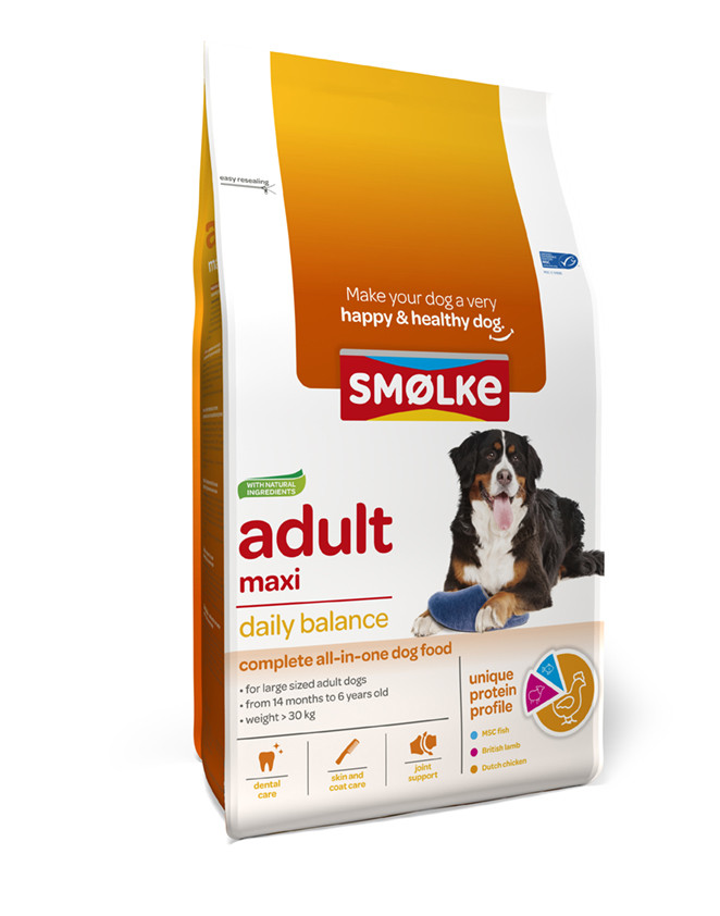 Smølke hondenvoer Adult Maxi 3 kg